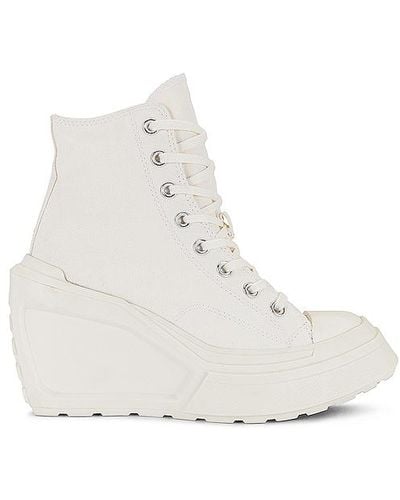 Converse De Luxe Wedge Sneaker - White