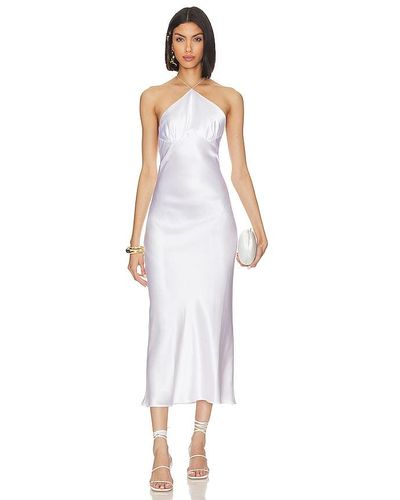 Natalie Rolt Portland Silk Dress - White