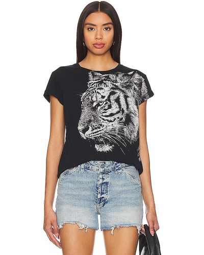 AllSaints Camiseta tigress anna - Negro