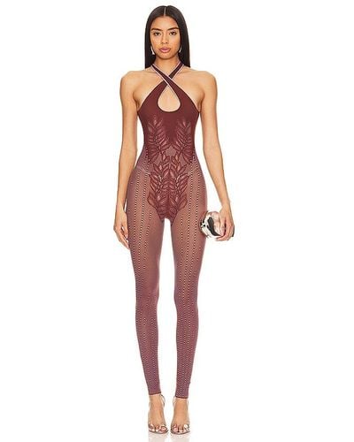 Poster Girl Daphne Jumpsuit - Red