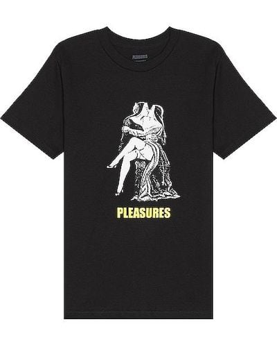 Pleasures French Kiss T-shirt - Black