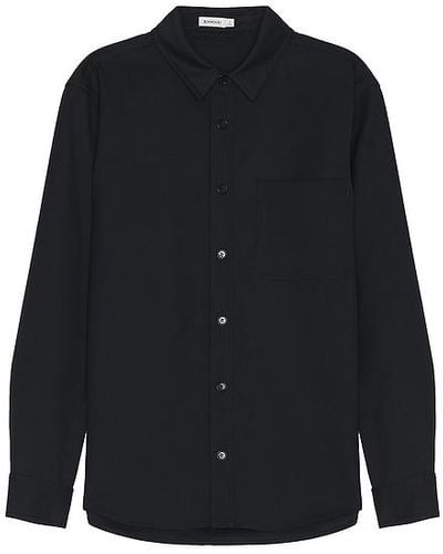 Jonathan Simkhai Rocco Shirt Jacket - Black