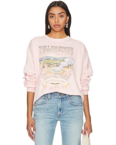 The Laundry Room Yellowstone Ride Sweater - White