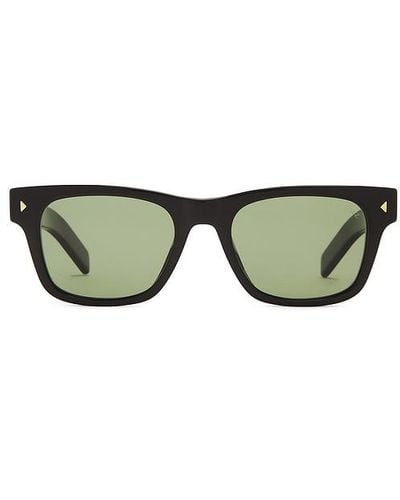 Prada 0pra17s Square Frame Sunglasses - Green