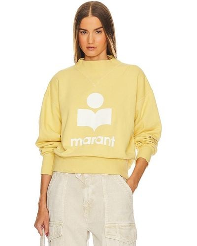 Isabel Marant Moby Sweatshirt - Yellow