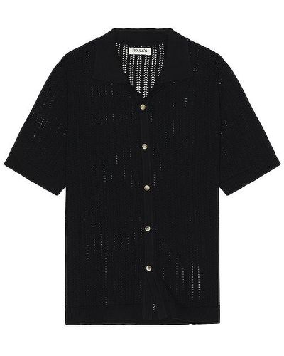 Rolla's Bowler Knit Shirt - Black