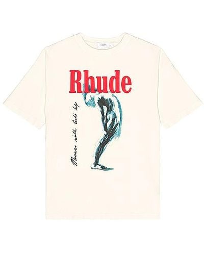 Rhude Off-white T-shirt