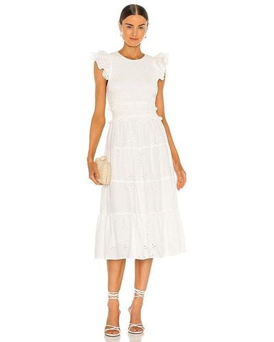 Cleobella Emmy Midi Dress - White