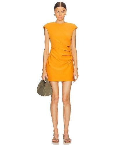 Wynn Hamlyn Ryder Mini Dress - Orange