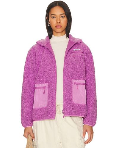Year Of Ours The Park City Zip Jacket - Purple