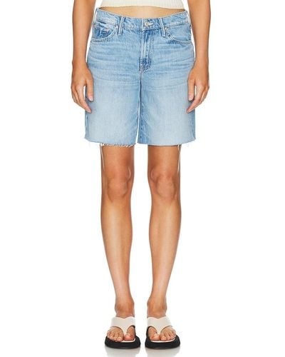 Mother The Down Low Undercover Short Fray - Blue