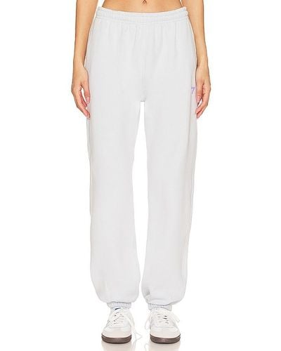 7 DAYS ACTIVE Organic Fitted Sweat Trousers - White