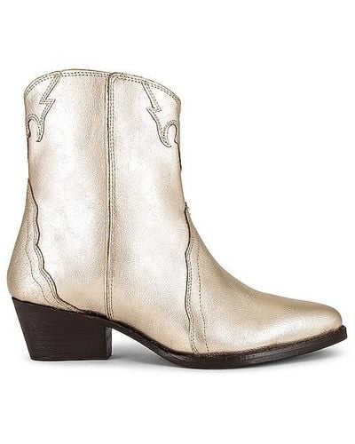 Free People BOTTINES WESTERN NEW FRONTIER - Blanc
