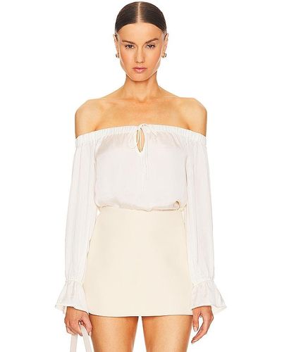 PAIGE Blusa ayanna - Blanco