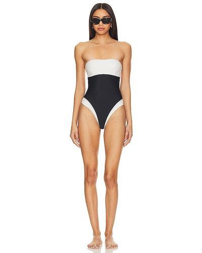 Lovers + Friends Moani Strapless One Piece - Black