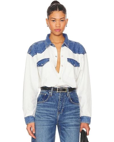 Mother The Tycoon Shirt - Blue