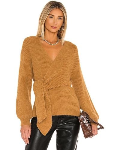 House of Harlow 1960 X Revolve Khalida Wrap Jumper - Brown