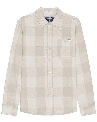 Chubbies The Flannel Fest Flannel Shirt - White