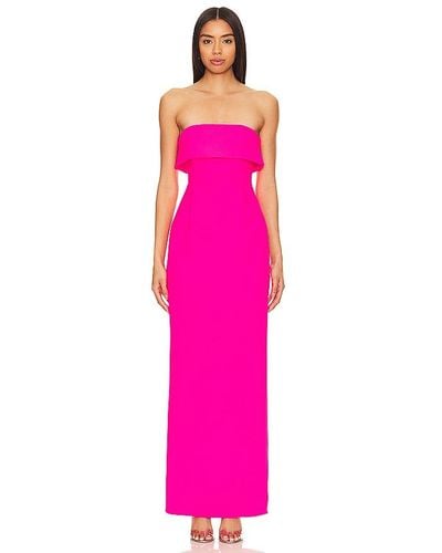 Lovers + Friends Serena Gown - Pink
