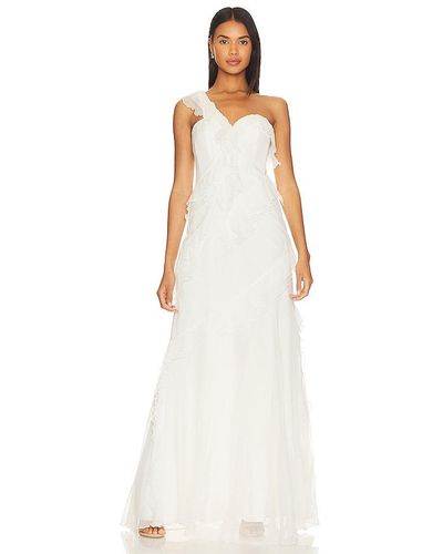 AMUR Harlow Gown - White