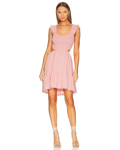 Heartloom Oxford Dress - Pink