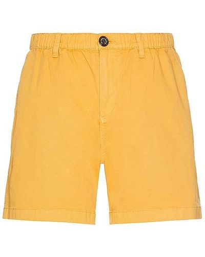 Chubbies The Gold Rushes 5.5 Original Stretch Short - Yellow