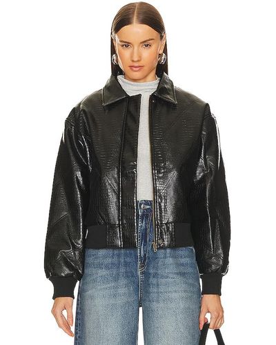 superdown X Bridget Katrina Oversized Jacket - Black