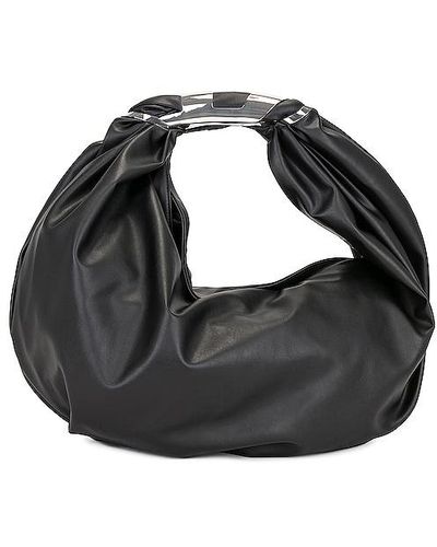 DIESEL Grab Medium Hobo Bag - Black