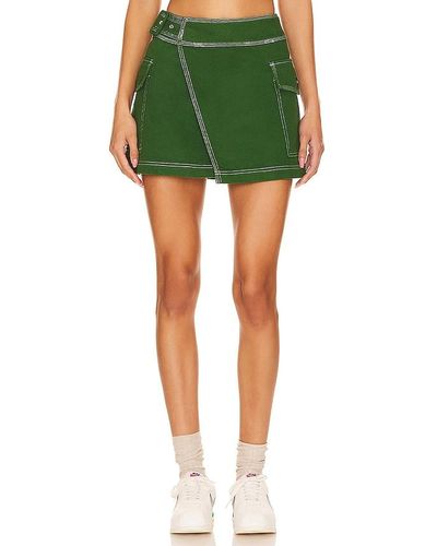 Blank NYC Mini Skirt - Green