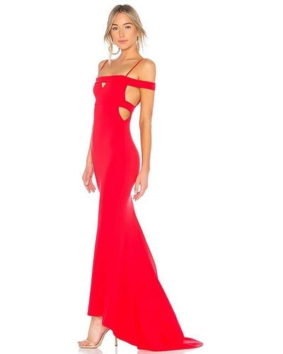 Lovers + Friends Cece Gown - Red
