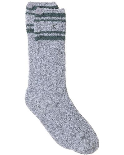 Barefoot Dreams Cozychic Tube Socks In Spruce - ブルー
