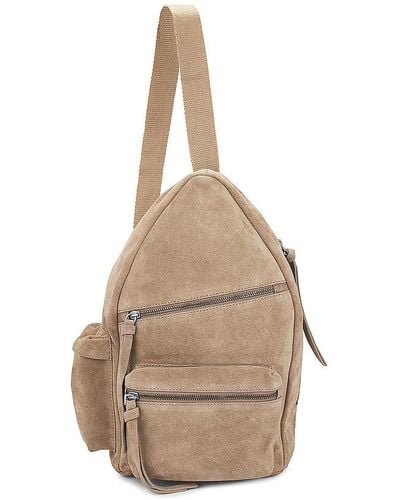 Free People Oxford Suede Sling - Natural
