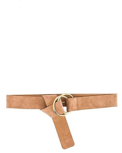 B-Low The Belt Tumble Suede Belt - Natural