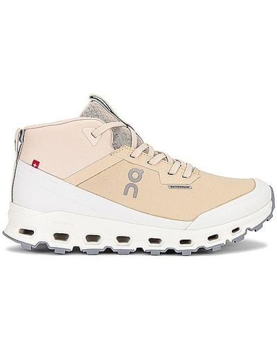 On Shoes Cloudroam Waterproof Trainer - Natural