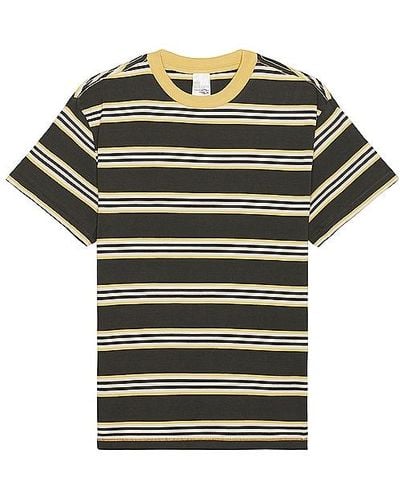 Nudie Jeans Leif Mud Stripe T-shirt - Multicolour