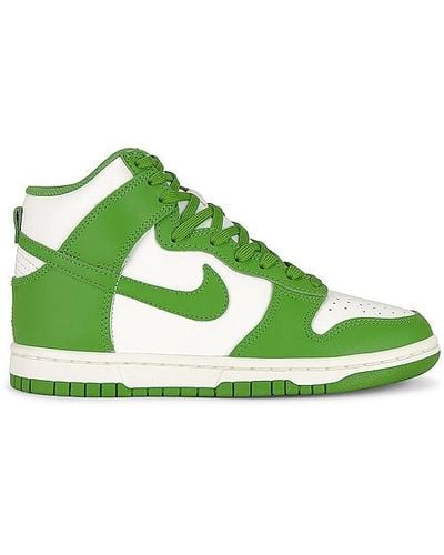 Nike Dunk High Sneaker - Green