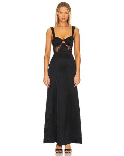 MAJORELLE Mariella Gown - Black