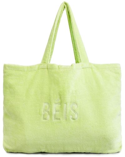 BEIS Towel トート - グリーン