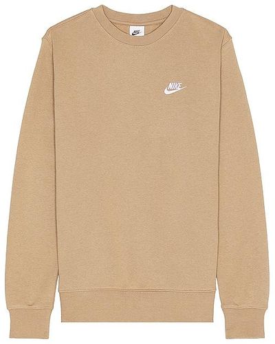Nike Crew Neck Sweatshirt - Natural