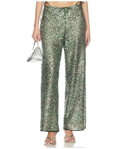 Oséree Netquins Trousers - Green