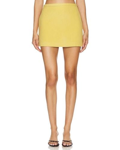 Musier Paris Vania Skirt - Yellow