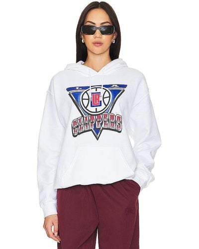 Junk Food Clippers Triangle Hoodie - White