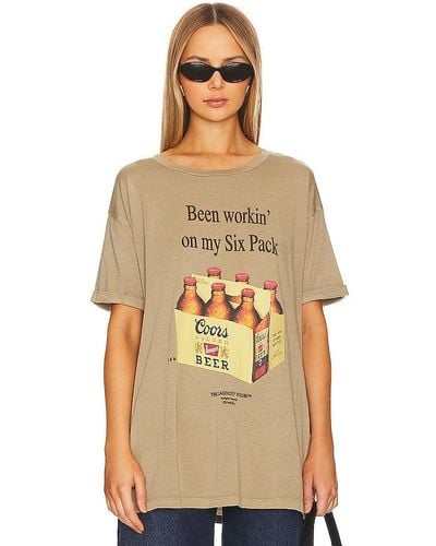 The Laundry Room T-SHIRT OVERSIZED COORS SIX PACK - Neutre