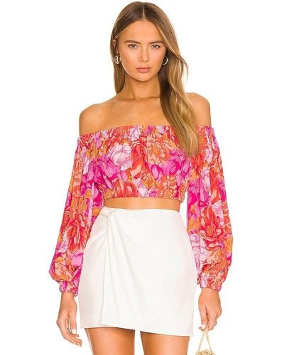Lovers + Friends Bosworth Top - Rose
