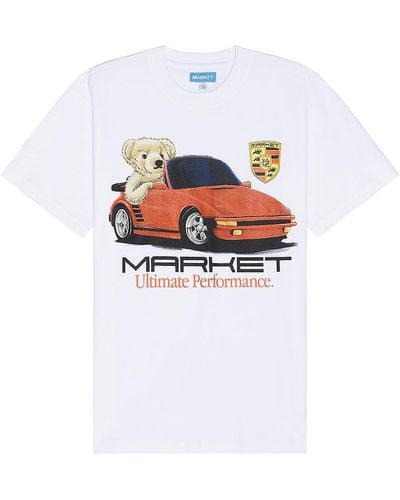 Market Tシャツ - ホワイト