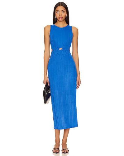 MINKPINK Raya Midi Dress - Blue