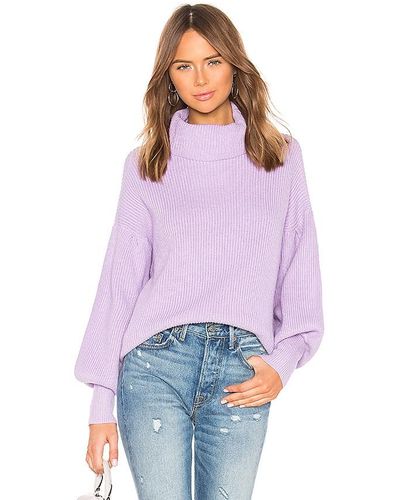 superdown Frankie Knit Sweater - Purple