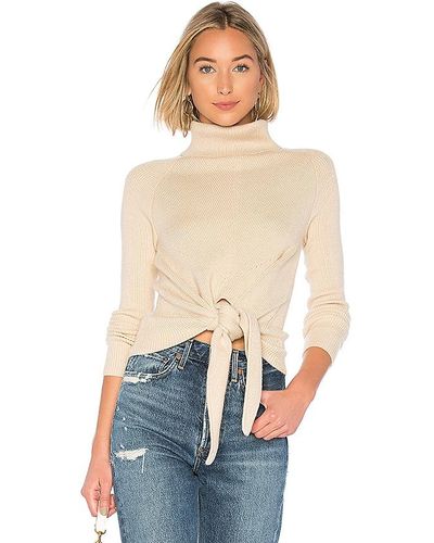 Lovers + Friends PULLOVER MIT KNOTEN VORN SKYE - Blau