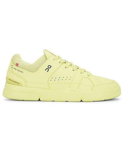 On Shoes The Roger Clubhouse - Yellow