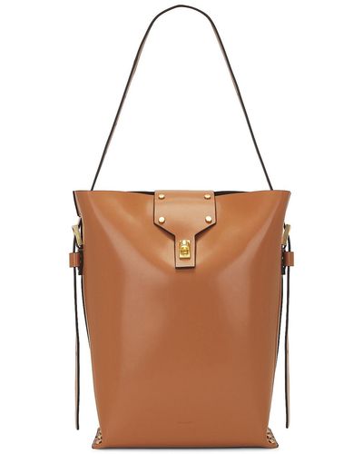 AllSaints Miro Shoulder Bag - ブラウン